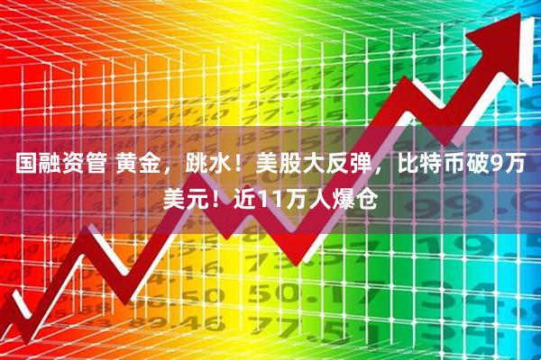 国融资管 黄金，跳水！美股大反弹，比特币破9万美元！近11万人爆仓