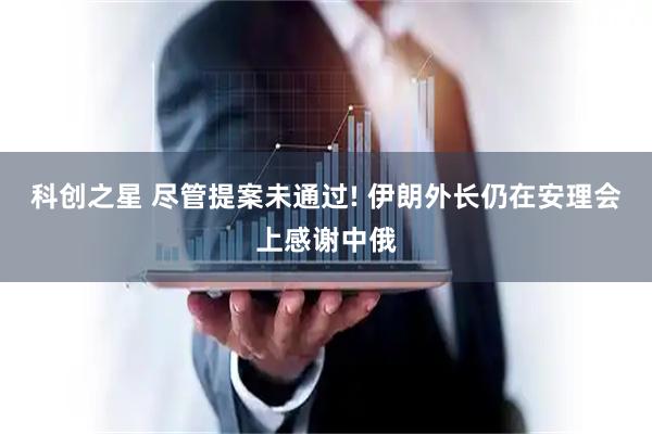 科创之星 尽管提案未通过! 伊朗外长仍在安理会上感谢中俄